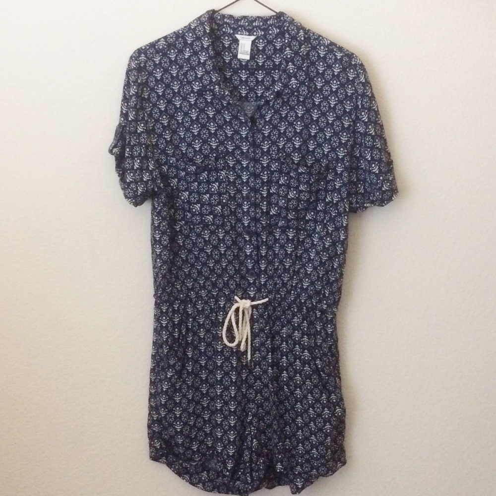 Forever 21 Patterned Romper